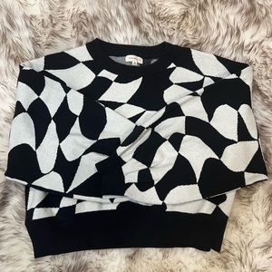 PROMESA Abstract Knit Sweater
